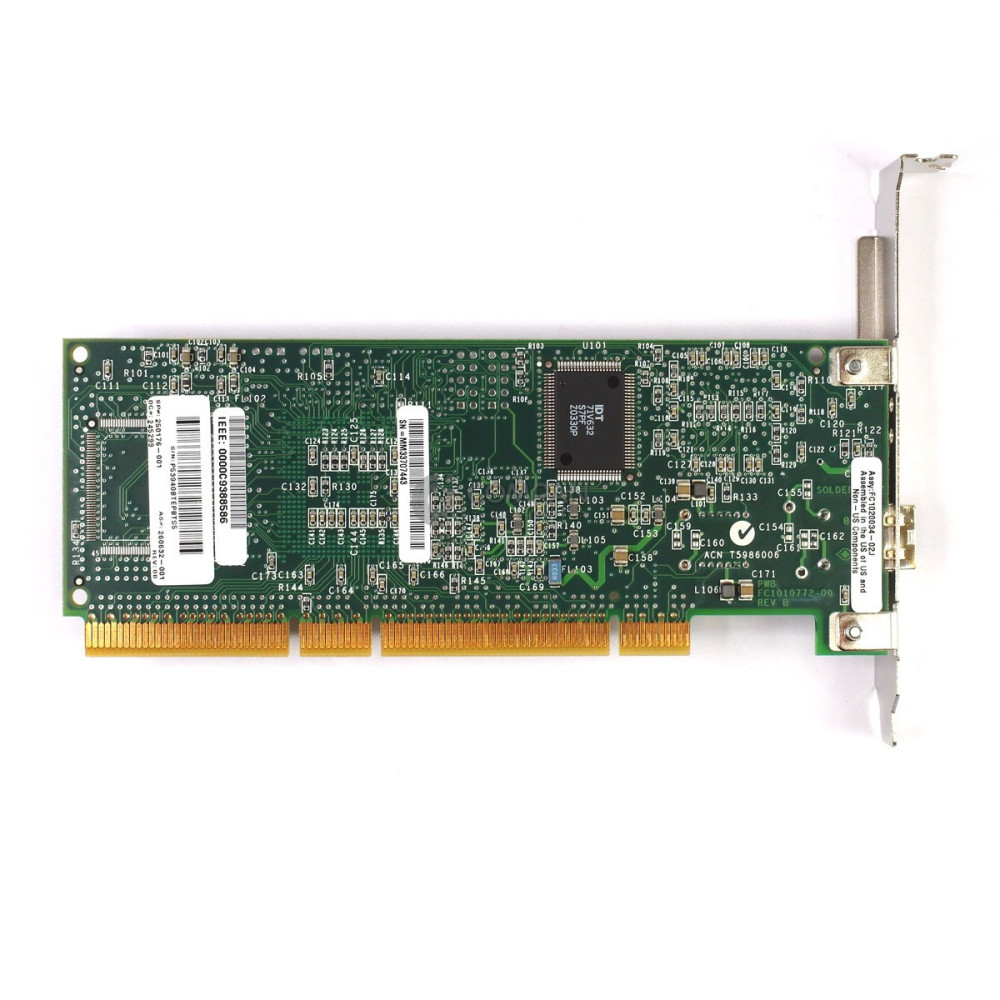 250176-001 HP FCA2101 2GB SINGLE PORT FIBRE ADAPTER PCI-X