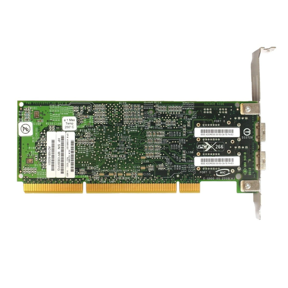 410985-001 HP 4GB FC2234 DUAL PORT PCI-X ADAPTER