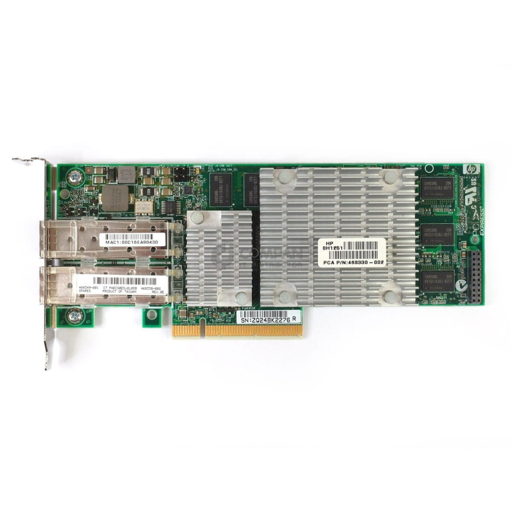 468349-001 LP HP NC522SFP 10GB DUAL PORT SERVER ADAPTER