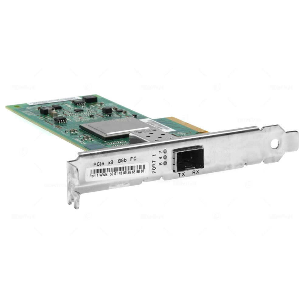 489190-001 HP QLOGIC QLE2560 8GB SINGLE PORT FC ADAPTER FOR PROLIANT DL580 G8
