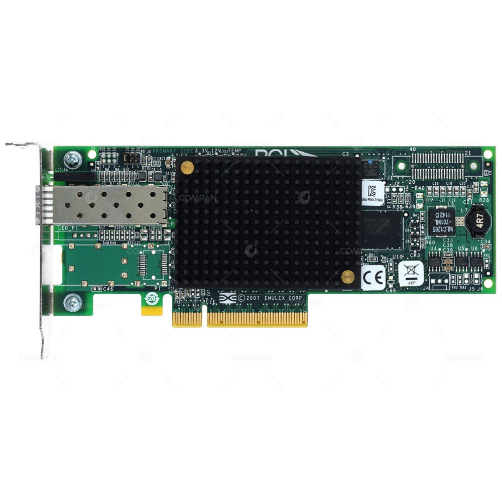 489192-001 LP HP 81E 8GB SINGLE PORT FC ADAPTER PCI-E LOW PROFILE