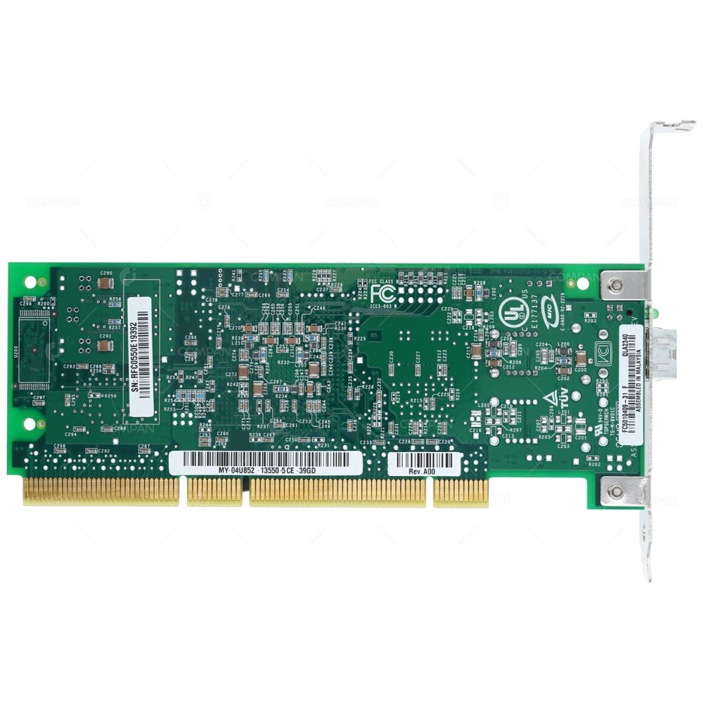 4U852 DELL QLA2340 2GB SINGLE PORT FC ADAPTER