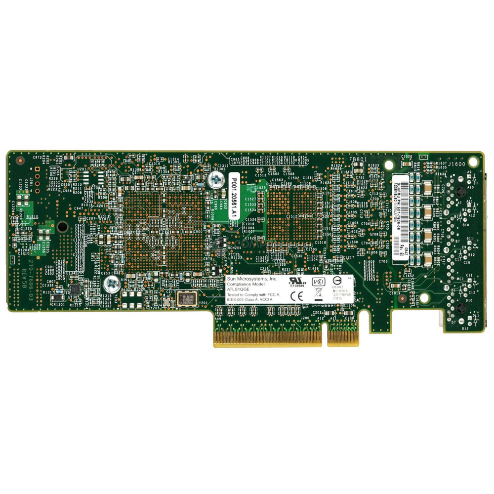 501-7606-06 SUN QUAD PORT GIGABIT ETHERNET ADAPTER LOW PROFILE