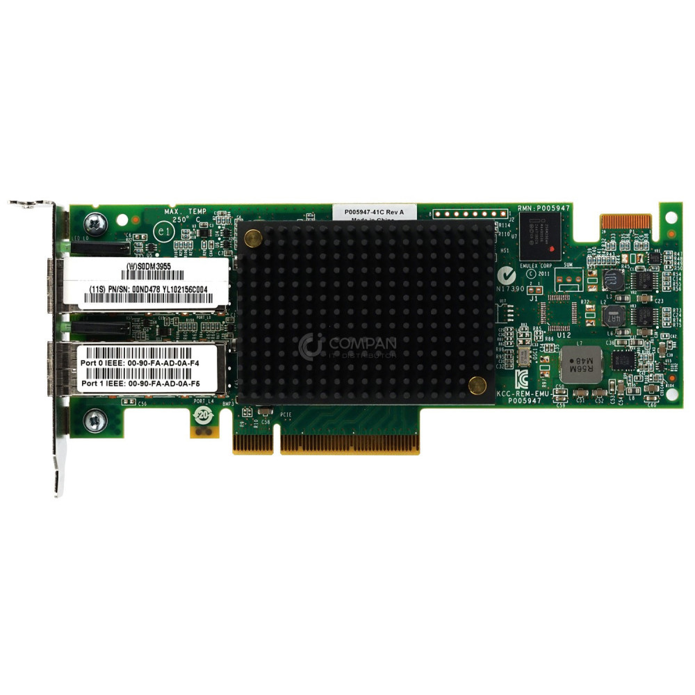 577F LP IBM PCIE 16GB 2-PORT FIBRE CHANNEL ADAPTER PSERIES POWER8 LOW PROFILE