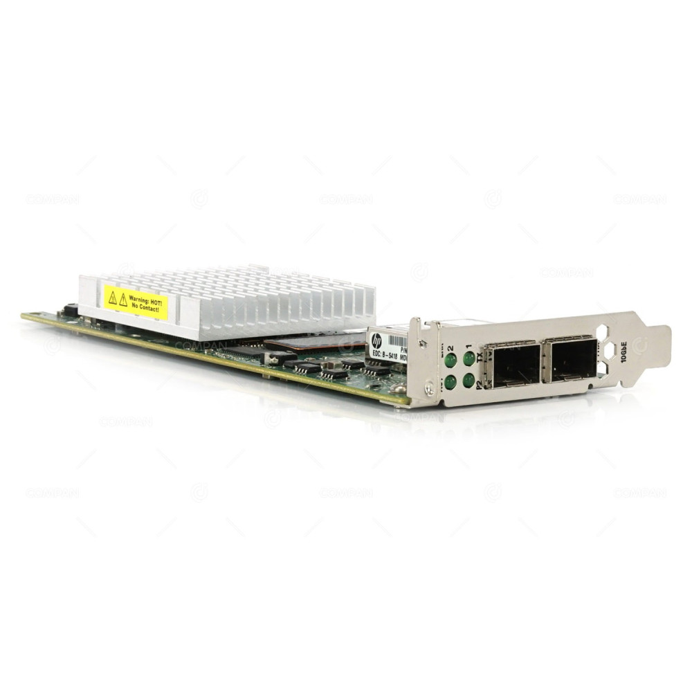 593742-001 LP HP NC523SFP 10GB DUAL PORT ETHERNET ADAPTER PCI-E LOW PROFILE