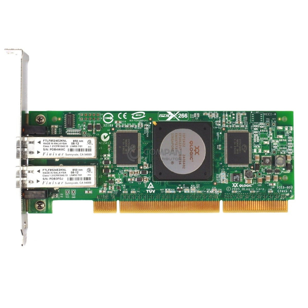 AB379-60101 HP DUAL PORT 4GB  64BIT 266MHZ FIBRE CHANNEL PCI-X 2.0