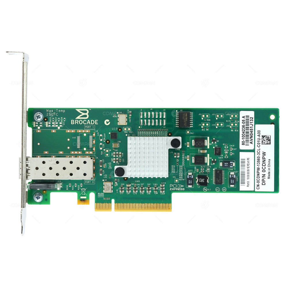 CDNPW DELL BROCADE 815 8GB SINGLE PORT FC ADAPTER