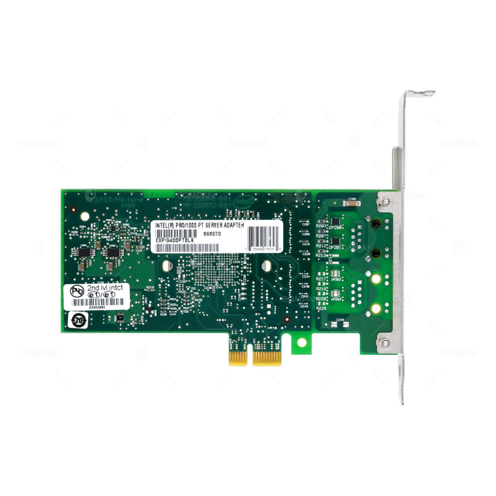 D50861-003 INTEL PRO/1000 SINGLE PORT SERVER ADAPTER PCI-E