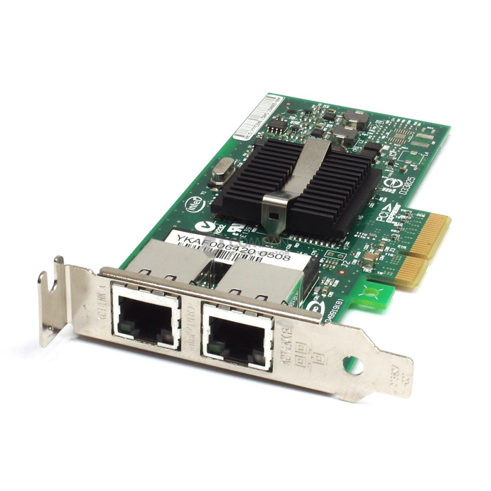 D50865-004 LP INTEL PRO/1000 DUAL PORT RJ-45 PCI-E SERVER ADAPTER LOW PROFILE
