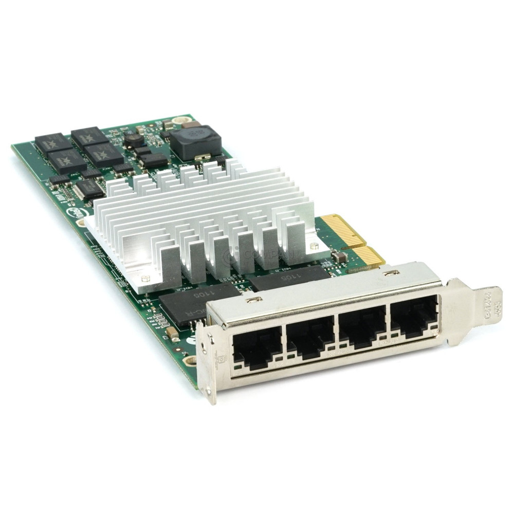 D64202-007 LP INTEL PRO/1000 QUAD PORT SERVER ADAPTER PCI-E LOW PROFILE