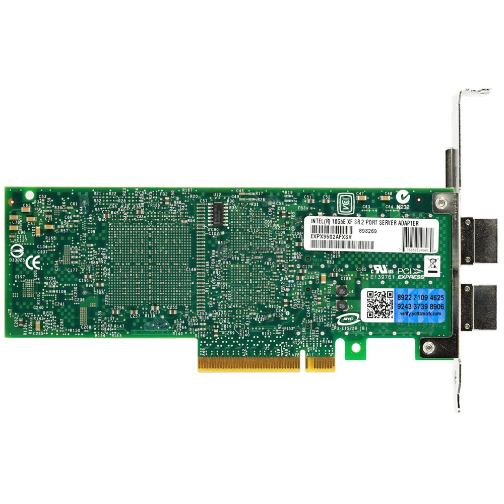 E18267-004 INTEL 10GBE XF SR DUAL PORT SERVER ADAPTER