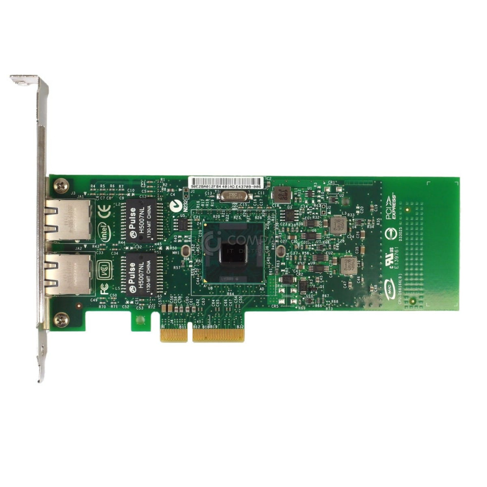 E43709-006 INTEL DUAL PORT 1GB RJ-45 PCI-E ADAPTER