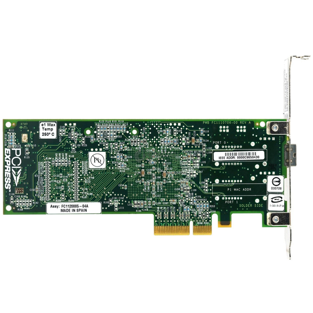FC1120005-04A EMULEX LPE1150 4GB DUAL PORT PCI-E ADAPTER
