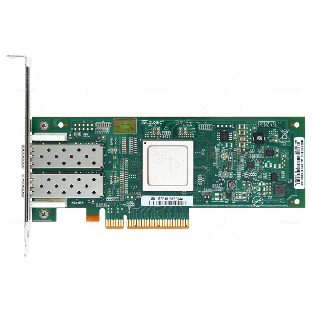 MFP5T DELL QLOGIC QLE2562 DUAL PORT 8GB FC ADAPTER