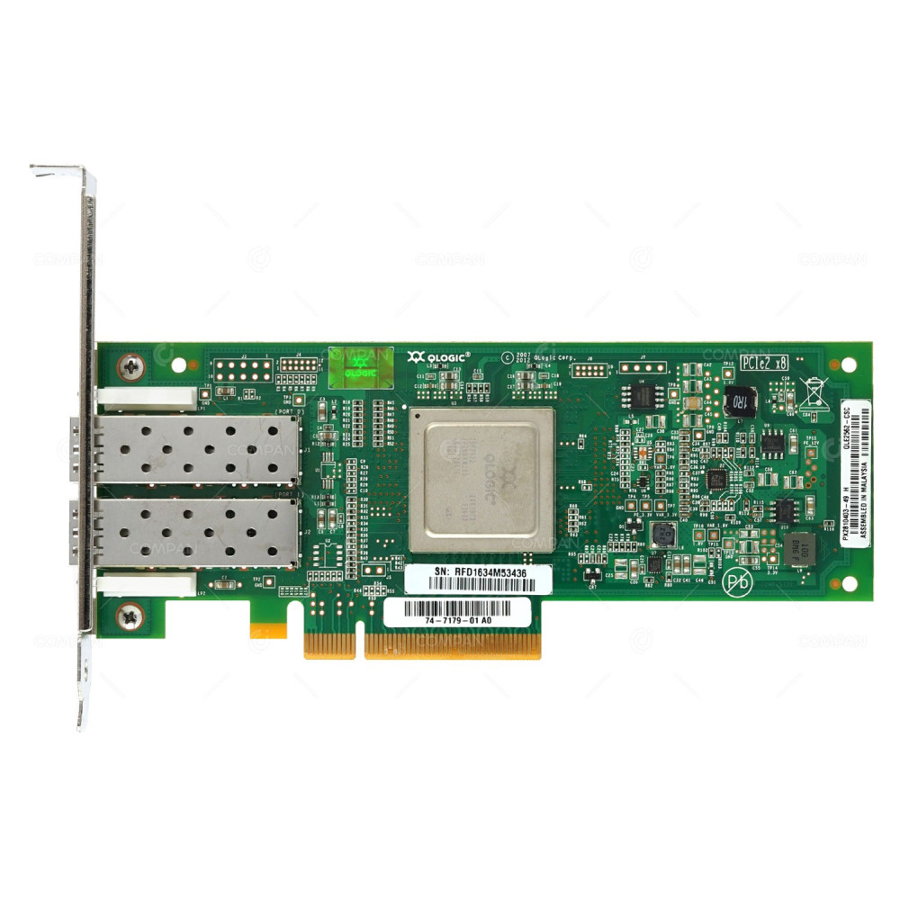 N2XX-AQPCI05 CISCO QLOGIC QLE2562 DUAL PORT 8GB ADAPTER QLE2562-CSC