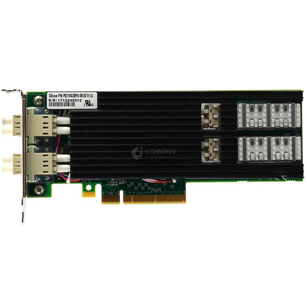 PE210G2BPI9-SR-SD LP SILICOM DUAL PORT 10G  ETHERNET PCI-E  ADAPTER LOW PROFILE