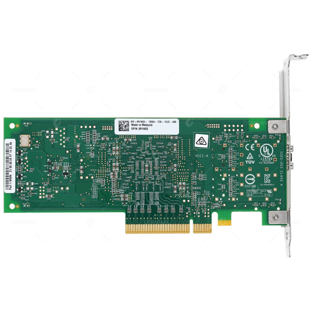 R1N53 DELL QLOGIC QLE2560 8GB SINGLE PORT PCIE ADAPTER