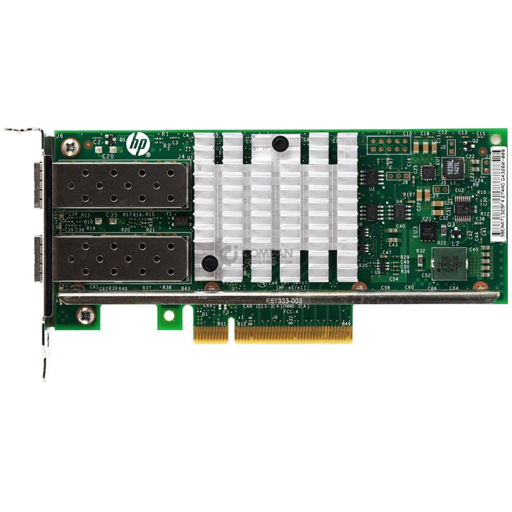 669279-001 LP HP NC560 DUAL PORT 10GB SFP+ ETHERNET ADAPTER PCI-E