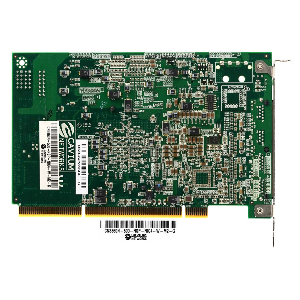 CN3860N-500-NSP-NIC4-W-M2-G CAVIUM NETWORKS  QUAD-PORT 1GB ETHERNET NETWORK INTERFACE CARD FOR ACE-4710
