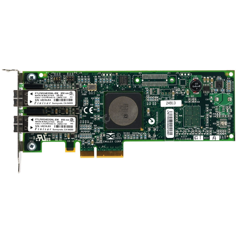 375-3397-01 LP SUN 4GB PCI-E DUAL PORT FC ADAPTER