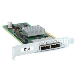 57B3 IBM SAS 3GB 2-PORT PCIE X8 DISK/TAPE ADAPTER FOR IBM PSERIES POWER8 7