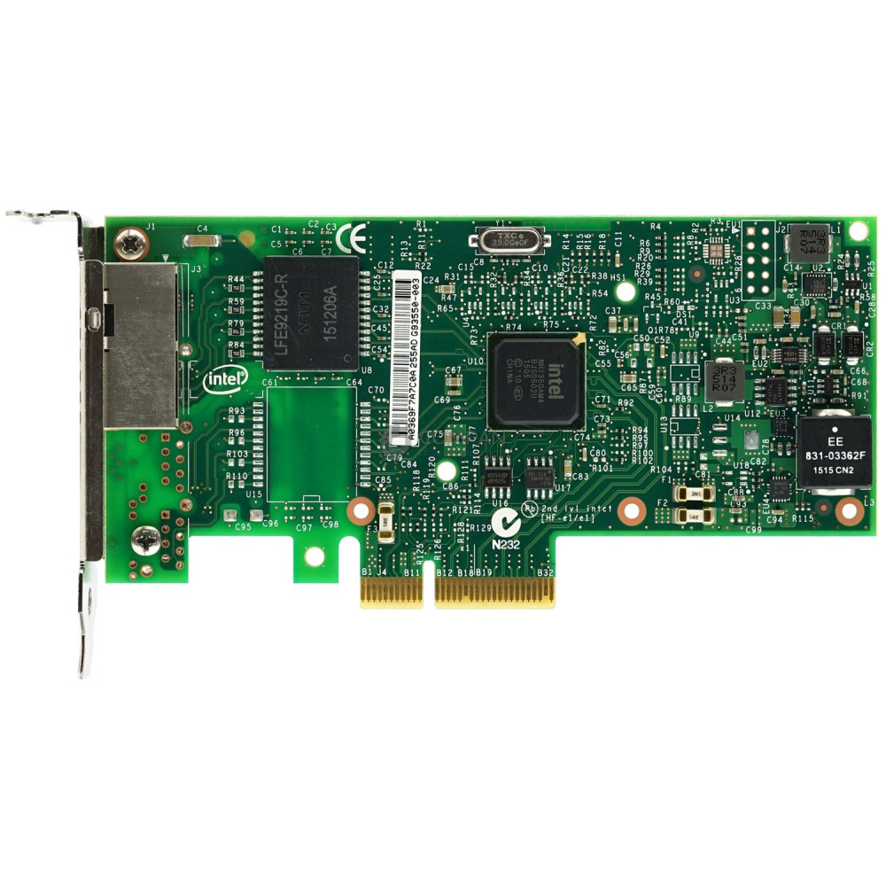 03T8759 LP LENOVO INTEL DUAL PORT I350-T2 PCIE ETHERNET SERVER ADAPTER