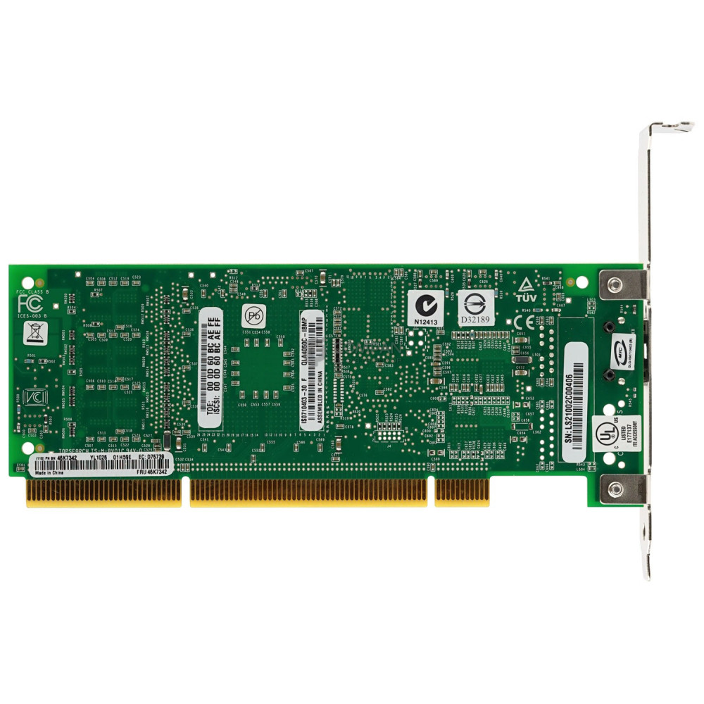 46K7342 IBM 1GB ISCSI TOE PCI-X ETHERNET ADAPTER FOR FC-5796