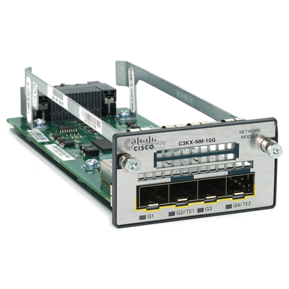 C3KX-NM-10G CISCO 4PORT 10GB SFP+ NETWORK MODULE FOR CISCO CATALYST 3KX SERIES