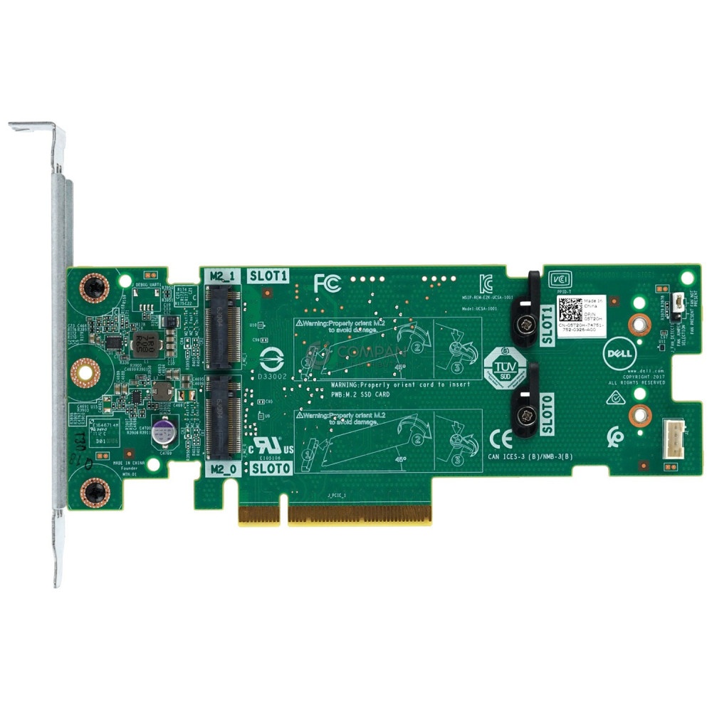 5T20H  DELL BOSS PCIE X2 M.2 SSD ADAPTER CARD 05T20H