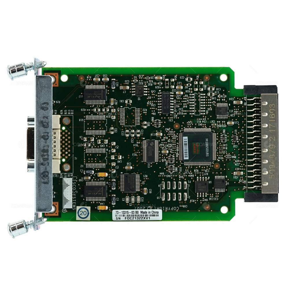 HWIC-1T CISCO 1-PORT HIGH SPEED SERIAL ROUTER WAN INTERFACE CARD HWIC-1T V05, 800-34377-03, 73-13315-03