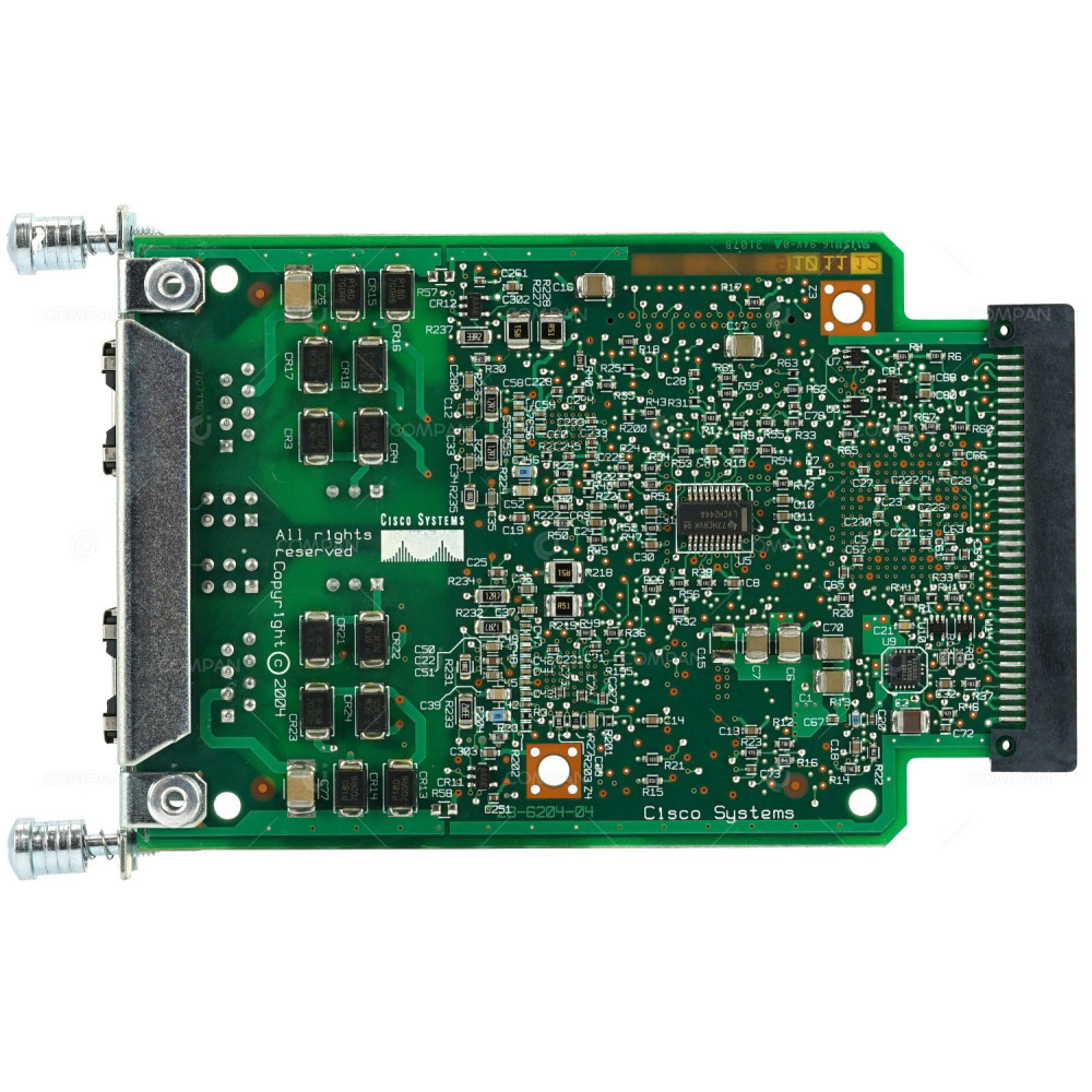 VWIC2-2MFT-T1-E1 / CISCO DUAL PORT MULTIFLEX TRUNK VOICE WAM INTERFACE CARD