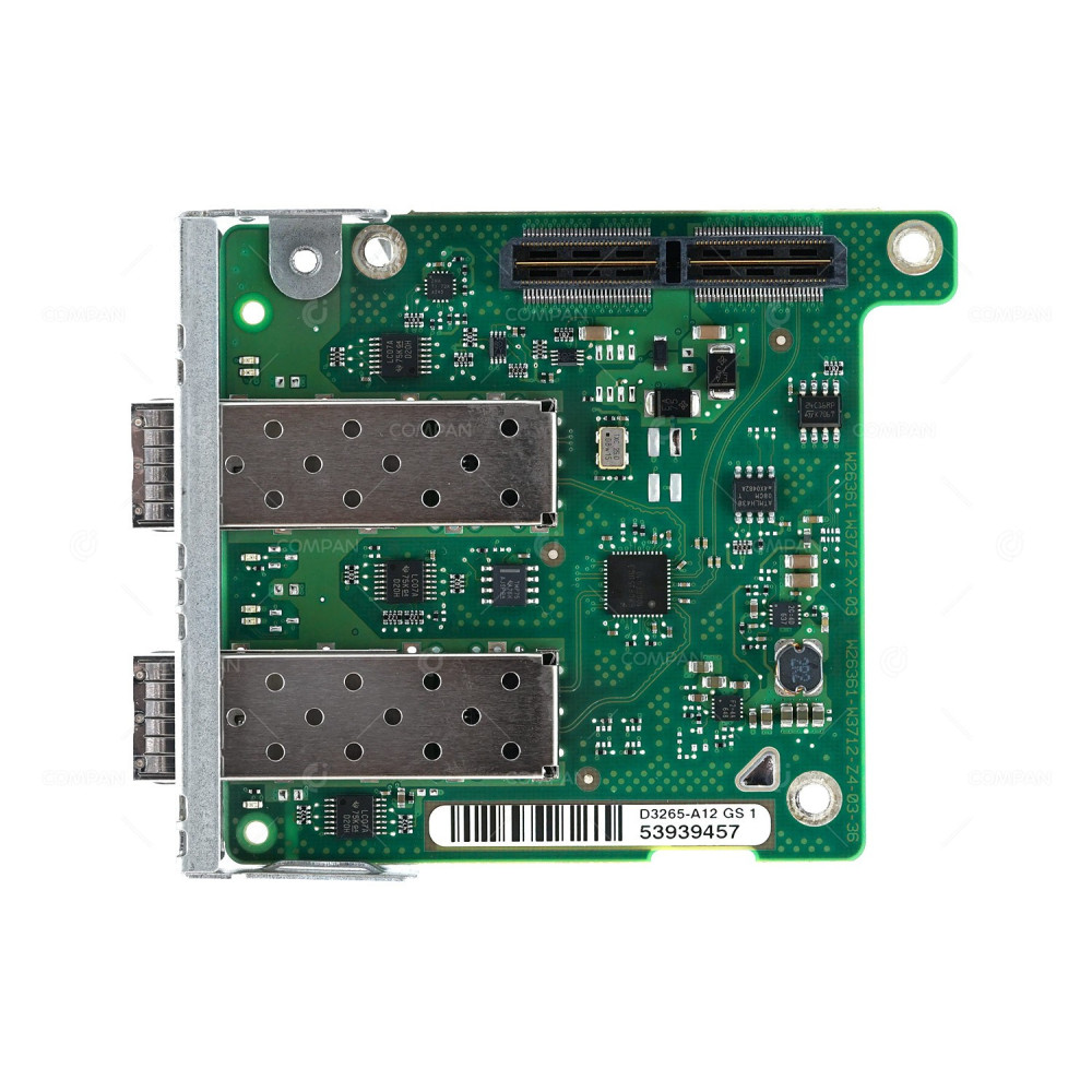 D3265-A12-GS1 FUJITSU DUAL PORT 10GB SFP+ DYNAMICLOM MODULE NETWORK INTERFACE CARD FOR RX25XX M1 M2 D3265-A12 GS 1