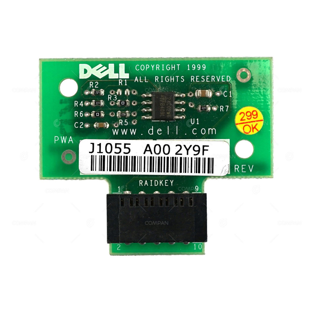 J1055 DELL RAID KEY FOR PE 2600 0J1055