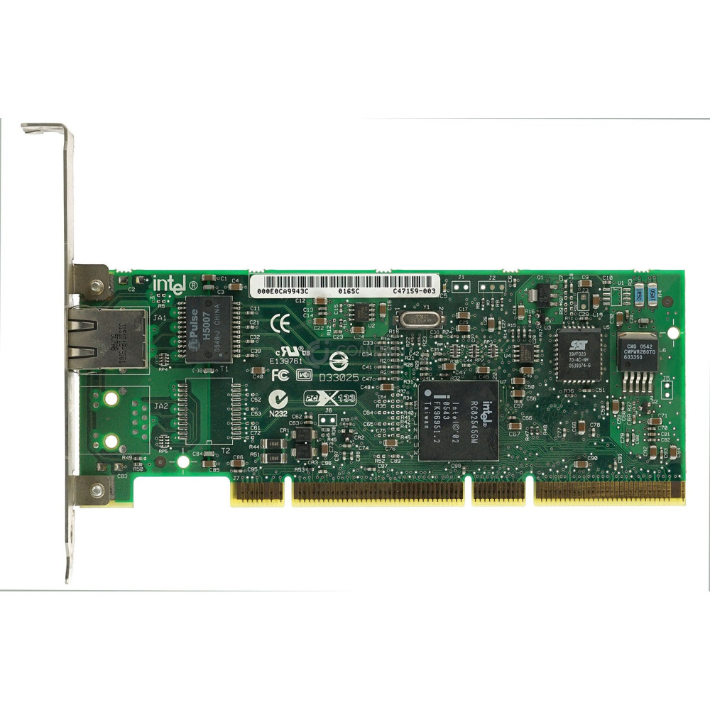 W1392 DELL 1-PORT GIGABIT INTEL PRO 10/100/1000 PCI-X ETHERNET NETWORK SERVER ADAPTER 0W1392, C47159-003, C48544-001
