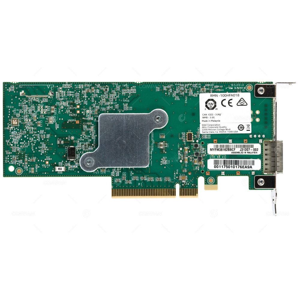 00WE025 LP LENOVO NIC SINGLE PORT 100GB QSFP28 PCI-E 3.0 X8 HFA INTEL OPA 100 ADAPTER FOR X3550 X3650 LENOVO THINKSYSTEMS LOW PROFILE