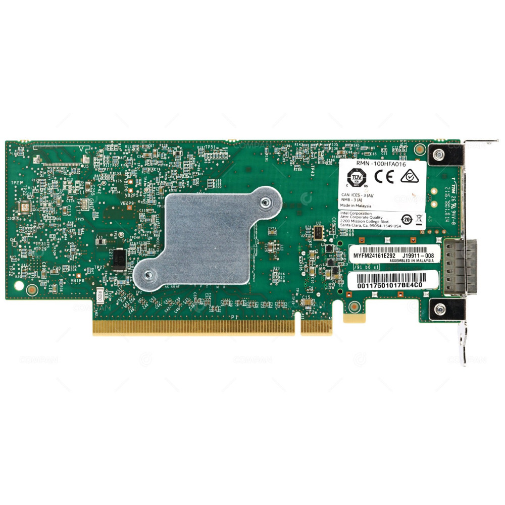 00WE029 LP LENOVO NIC SINGLE PORT 100GB QSFP28 PCI-E 3.0 X16 HFA INTEL OPA 100 ADAPTER FOR X3550 X3650 LENOVO THINKSYSTEMS LOW PROFILE