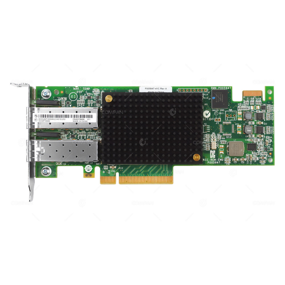 03T8606 IBM SN30F16584 DUAL PORT 16GB FC ADAPTER LOW PROFILE SN30F16584, LPE16002, P005947-41C