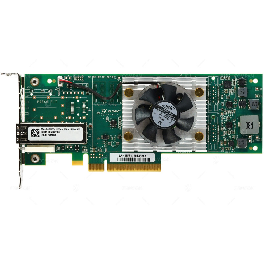 4MNKF DELL  QLE2660 FC HBA 16GBE SINGLE PORT ADAPTER LOW PROFILE 04MNKF
