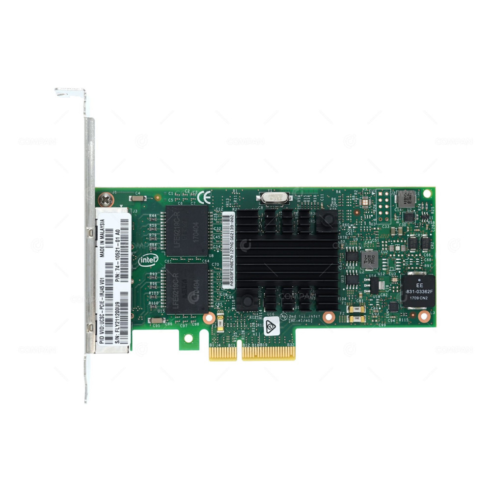 74-10521-01 CISCO UCS INTEL I350 QUAD PORT 1GB ADAPTER UCSC-PCIE-IRJ45, G62139-002