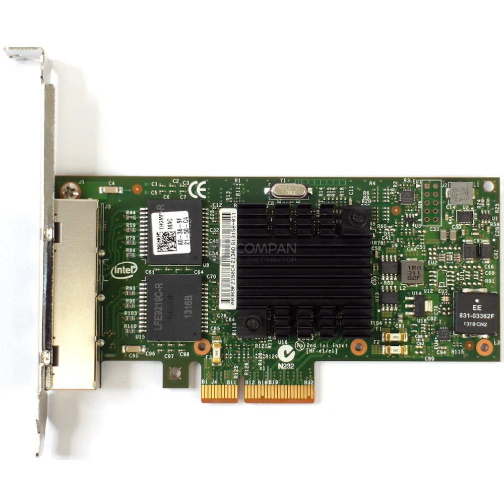 THGMP DELL INTEL I350-T4 QUAD PORT ETHERNET ADAPTER PCI-E 0THGMP