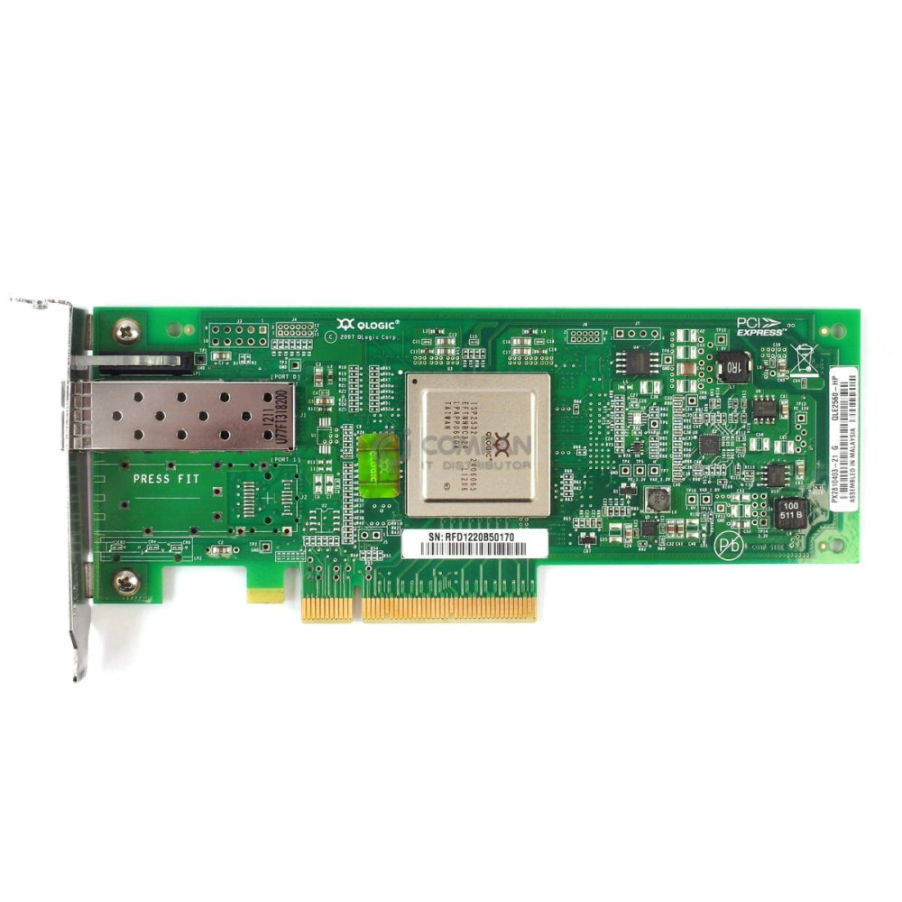 489190-001 LP HP QLOGIC QLE2560 8GB SINGLE PORT FC ADAPTER FOR HP DL580 G8