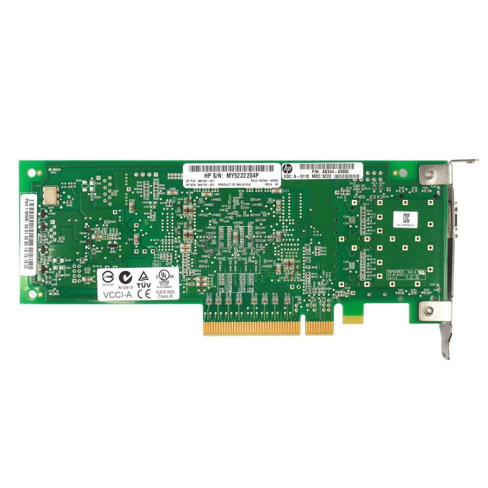 489190-001 LP HP QLOGIC QLE2560 8GB SINGLE PORT FC ADAPTER FOR HP DL580 G8