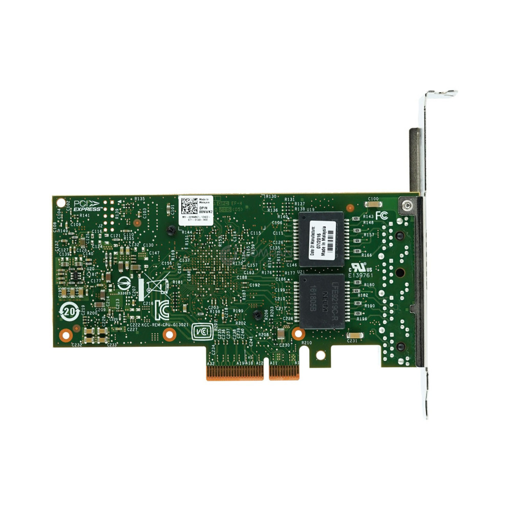 0NWK2 DELL I350-T4 PCIE QUAD PORT ETHERNET CARD ADAPTER 00NWK2, H81148-003
