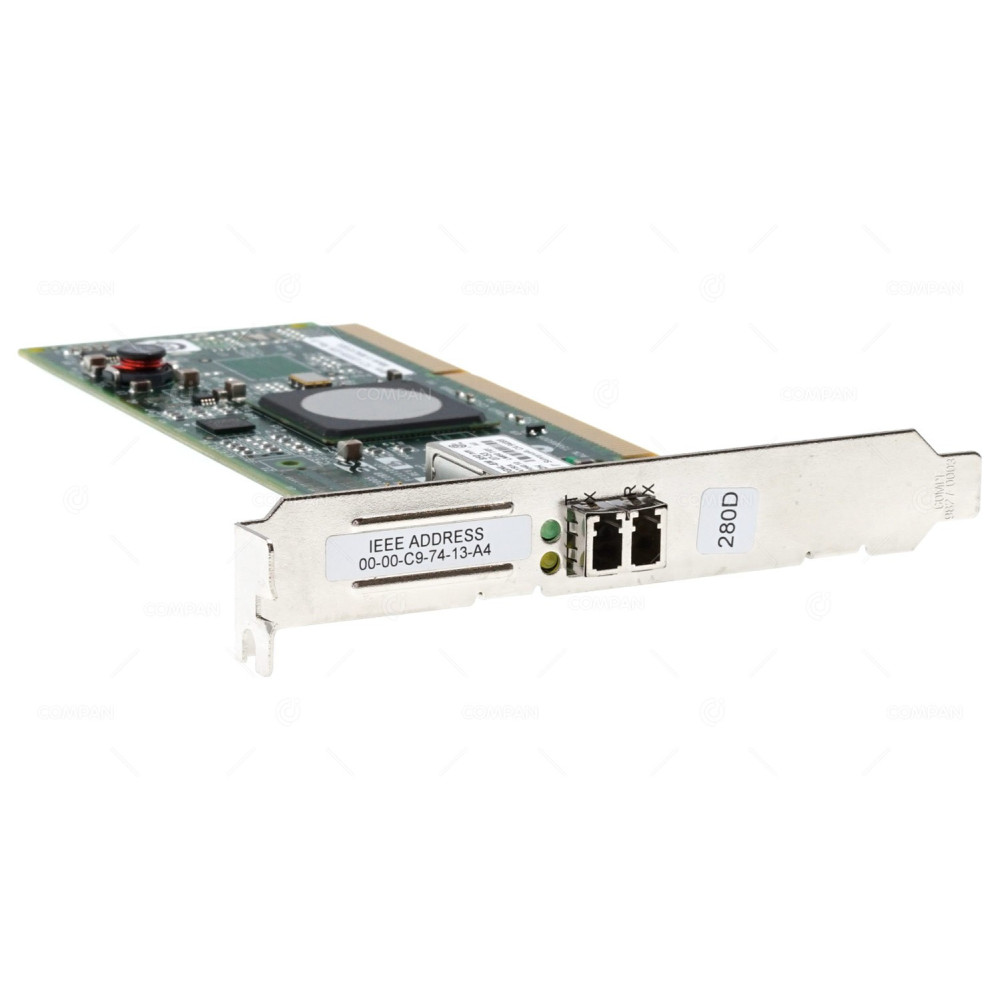 280D IBM 4GB SINGLE PORT PCI-X FIBRE CHANNEL HBA FOR POWER SERIES 46K6838, LP11000, 03N5014