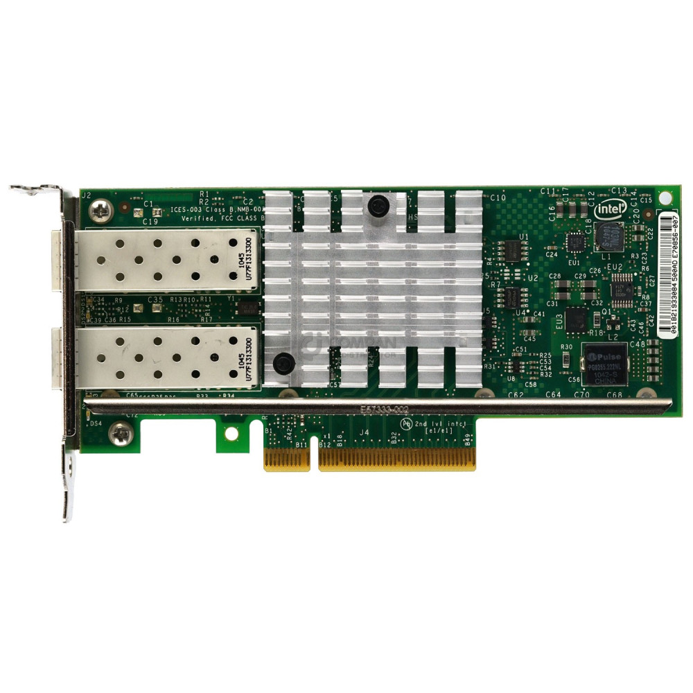 375-3617-01 LP SUN INTEL 10GB DUAL PORT ETHERNET ADAPTER LOW PROFILE E70856-007, E69818, X520-DA2