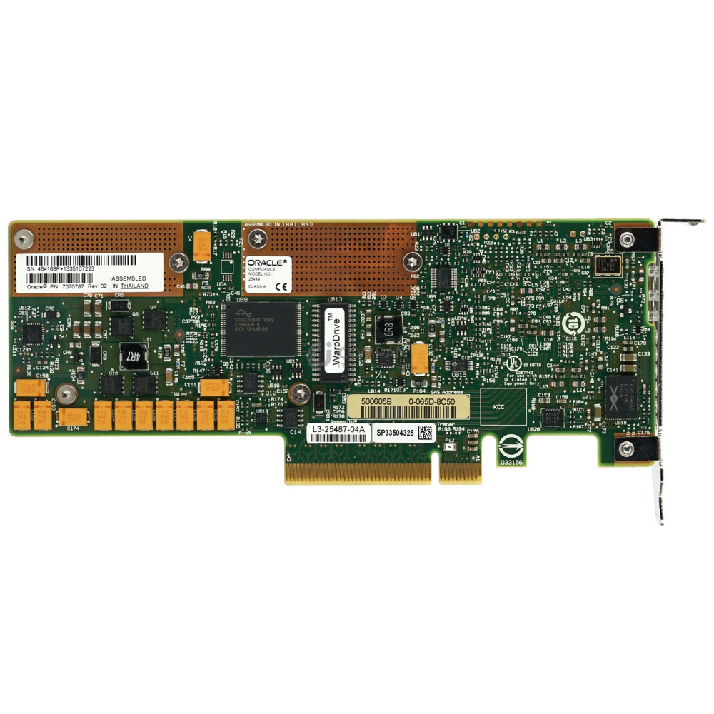 7070787 SUN ORACLE FLASH ACCELERATOR F40 400GB SOLID STATE CARD PCI-E X8 -