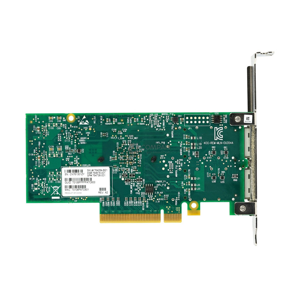 764736-001 HP INFINIBAND FDR/ETHERNET FLEXIBLELOM 2-PORT 10GB/40GB 544+ QSFP ADAPTER 764616-001, 764284-B21