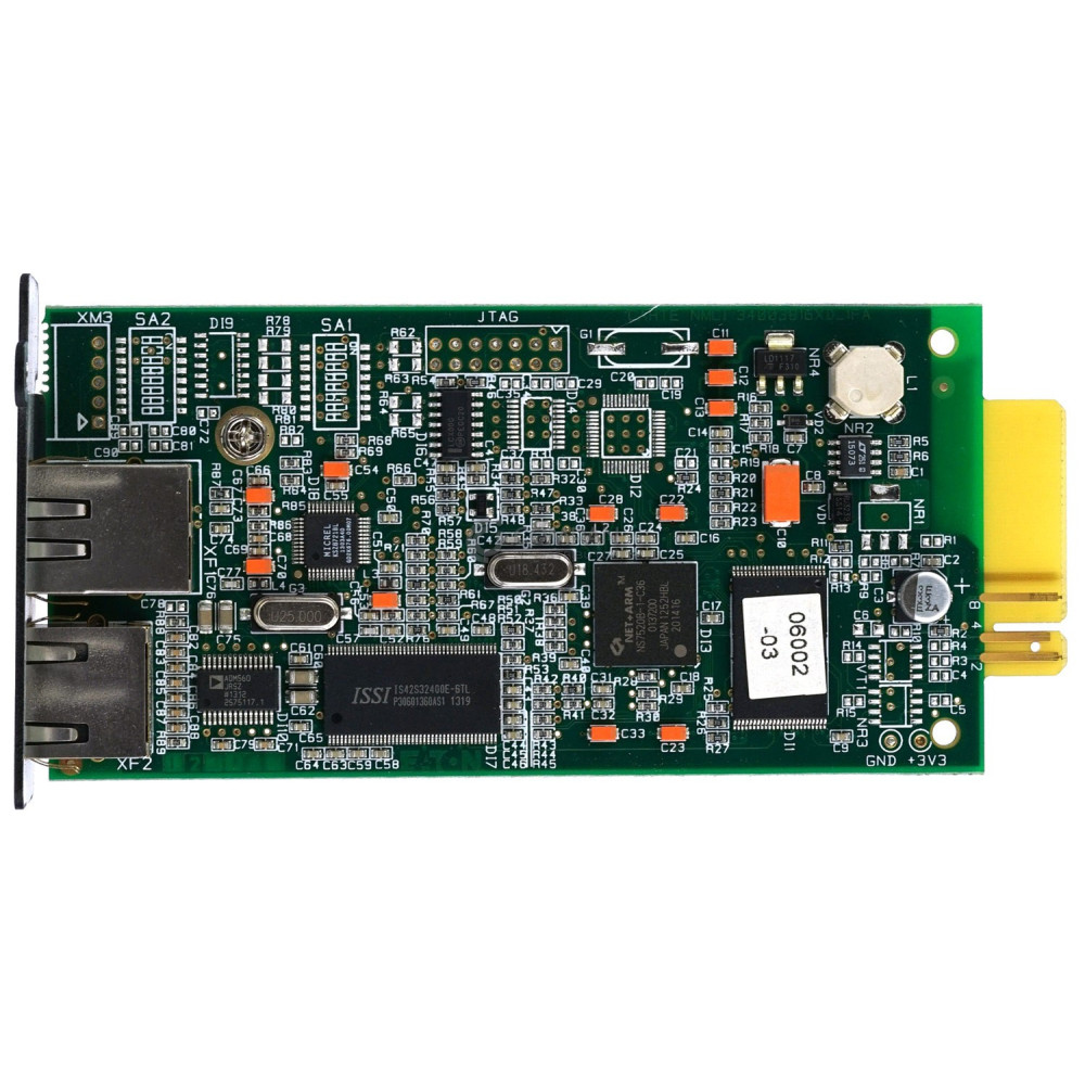 AF465A HP MINI SLOT NETWORK MODULE FOR R3000 T3000 G2 UPS 632555-001, 636934-001