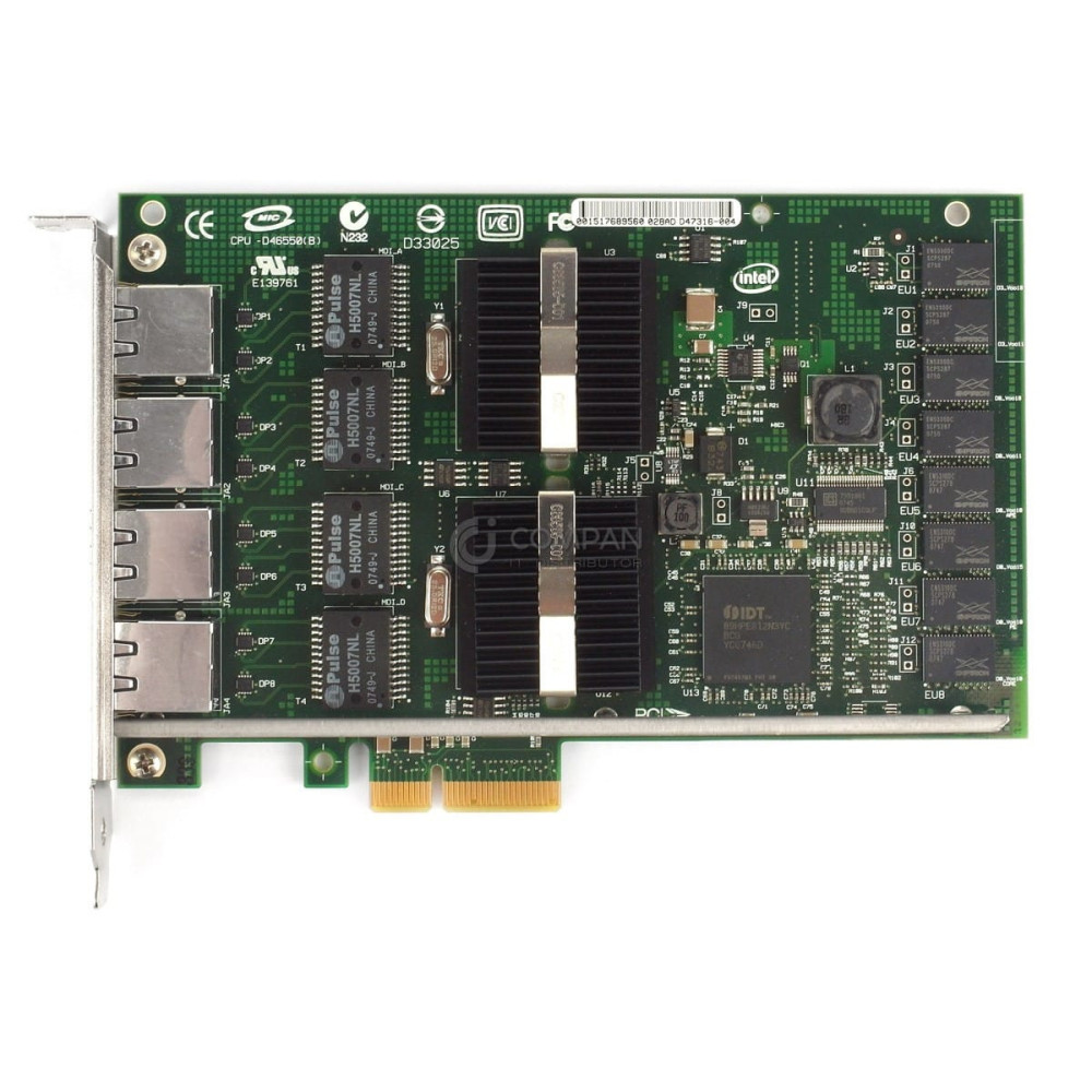 D47316-004 INTEL PRO1000 PT QUAD PORT PCI-E ETHERNET ADAPTER EXPI9404PTBLK