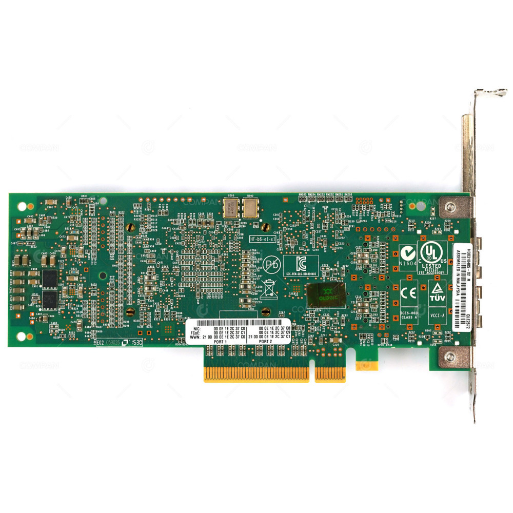 HD8310405-02 QLOGIC QLE2672 16GB DUAL PORT FIBRE CHANNEL ADAPTER QLE2672